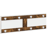 Wall-Mounted Headboard ALKMAAR Smoked Oak Engineered Wood 896290