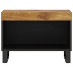 ZNTS TV Cabinet 60x33x43.5 cm Solid Wood Mango 352884