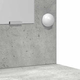 Dressing Table Set 3 pcs Concrete Grey Engineered Wood 3334293