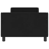 Children's Bed Frame with Headboard Black 80 x 200 cm Velvet 42010869