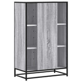 Highboard Grey Sonoma 68x35x106.5 cm Engineered Wood and Metal 849072