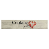 Kitchen Rug Washable Peper Cooking 60x300 cm Velvet 4005625