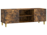 TV Cabinet 102 x 34.5 x 50 cm Smoked Oak Engineered Wood 895160