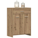 Bathroom Cabinet Artisan Oak 60x33x80 cm Engineered Wood 856288