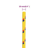 Boat Rope Yellow 10 mm 250 m Polypropylene 152615