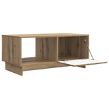 Coffee Table Artisan Oak 90 x 50 x 40 cm Engineered Wood 894044