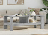 Coffee Table Grey Sonoma 90 x 50 x 45 cm Engineered Wood 8000257