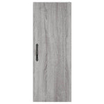 Highboard Grey Sonoma 34.5x34x180 cm Engineered Wood 3198823