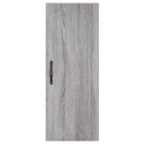 Highboard Grey Sonoma 34.5x34x180 cm Engineered Wood 3198823