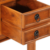 Desk with Drawers 110x50x76 cm Solid Wood Acacia 356974