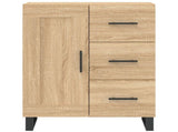 Highboard Sonoma Oak 69,5x34x180 cm Engineered Wood 3200028