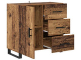 Sideboard Old Wood 69.5 x 34 x 90 cm Engineered Wood and Iron 881540