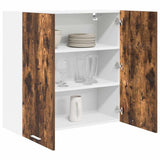 Hanging Cabinet Riga Smoked Oak 80 x 31 x 80 cm Engineered Wood 884286