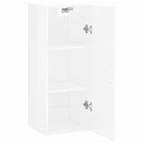 Wall Mounted Cabinet High Gloss White 34.5x34x90 cm 828838