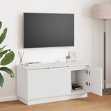 TV Cabinet White 100 x 38 x 49 cm Engineered Wood 869666