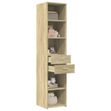 Highboard Sonoma Oak 40x42.5x185 cm Engineered Wood 3281443