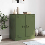 Sideboard Olive Green 67x39x73 cm Steel 841677