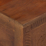 328310 Storage Box 110x30x40 cm Solid Mango Wood