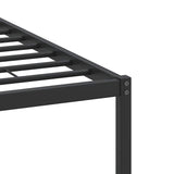 Bed Frame without Mattress Smoked Oak 120x200 cm Engineered Wood 4106741