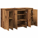 Sideboard Old Wood 120x41x75 cm Engineered Wood 856792