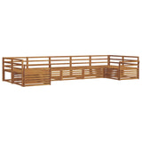 Outdoor Sofa Set 7 pcs Natural 3374059