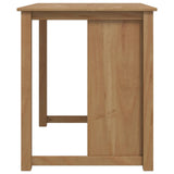 Kitchen Trolley PANAMA 2 pcs Honey Wax 112 x 77 x 90 cm 3425388