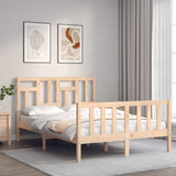Bed Frame without Mattress 140x200 cm Solid Wood Pine 3193141