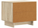 Bedside Cabinet Sonoma Oak 43 x 34.5 x 50 cm Engineered Wood 893879