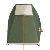 Camping Tent Tunnel 1-Person Green Waterproof 94608