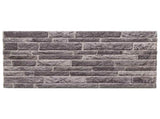 Wall Panels 10 pcs 100 x 50 cm Anthracite EPS Foam 42046105