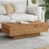 Coffee Table Artisan Oak 100x49.5x31 cm Engineered Wood 856405