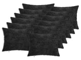 Throw Pillow 12 pcs HEERLEN Anthracite 45 x 45 cm 926583