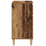 Bedside Cabinet Old Wood 40 x 35 x 70 cm Engineered Wood 863427