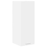 Hanging Cabinet with Door White 30 x 31 x 80 cm Engineered Wood 884242