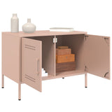 TV Cabinets 2 pcs Pink 68x39x50.5 cm Steel 842937