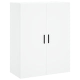 Highboard White 69.5x34x180 cm Engineered Wood 3195803