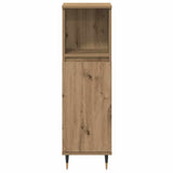 Bathroom Furniture Set 3 pcs Artisan Oak Engineered Wood 3378514