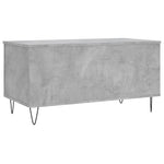 ZNTS Coffee Table Concrete Grey 90x44.5x45 cm Engineered Wood 830976