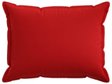 Cushion Cover 6 pcs HOUTEN Red 80 x 80 cm Faux Linen 921578