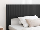 Bed Frame with Storage and Headboard Black 75 x 190 cm 3414348