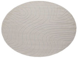 Area Rugs Round PALMERAS Cream 160 CM Polyester 42022633