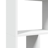 Bookcase White 60x20x120.5 cm Engineered Wood 858147
