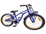 Kids Bike 22 Inches for 7-12 Years Old Dark Blue 42009308