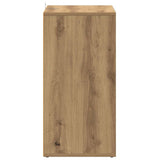 Shoe Cabinet Artisan Oak 60x35x70 cm Engineered Wood 856701