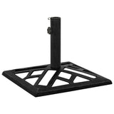 Umbrella Base Black 44x44x31 cm Cast Iron 317763