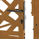 Garden Gate 100x100 cm Weathering Steel Light Design 4100954