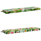 2-Piece Bench Cushions SOEST 2 pcs 100% Polyester Multicolour 949871