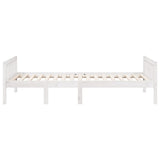 Children's Bed without Mattress White 90x190 cm Solid Wood Pine 855031
