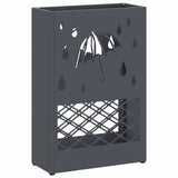 Umbrella Stand Anthracite 28 x 12 x 41 cm Steel 868520