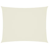 Sunshade Sail Oxford Fabric Rectangular 3x4 m Cream 135210